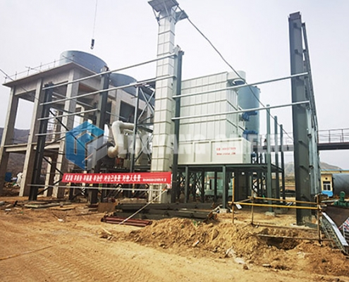 15T installation site of Weinan Yaobai Cement Plant