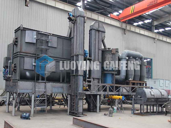 Calcium hydroxide production line