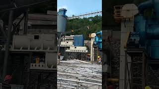 Видео с места установки заказчика с 8-тонной ступенькой